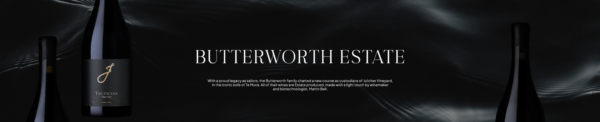 Butterworth Estate Wines Banner