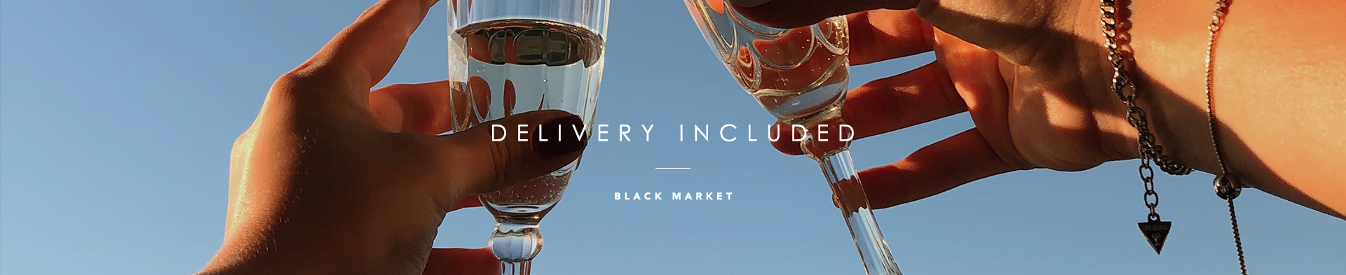 Delivery Included Wines Banner