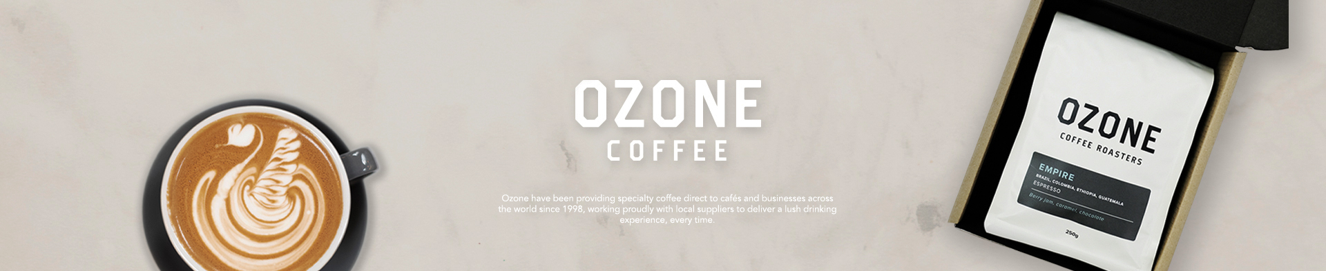 Ozone Coffee Banner