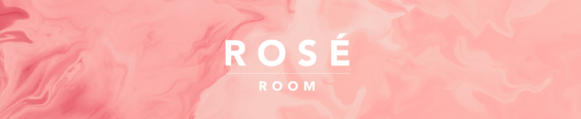 Rosé Room Banner