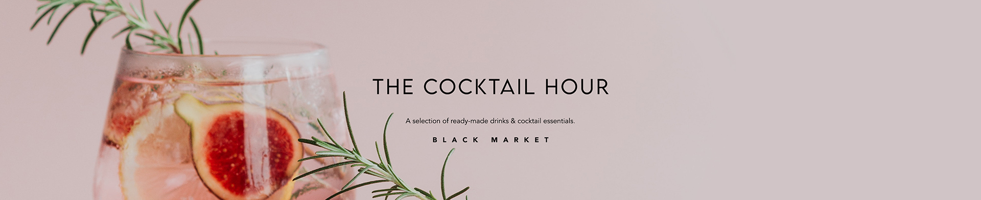 The Cocktail Hour Banner