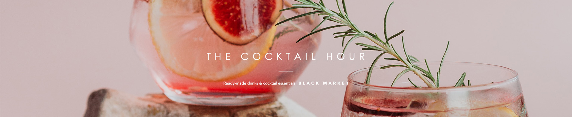 The Cocktail Hour Banner