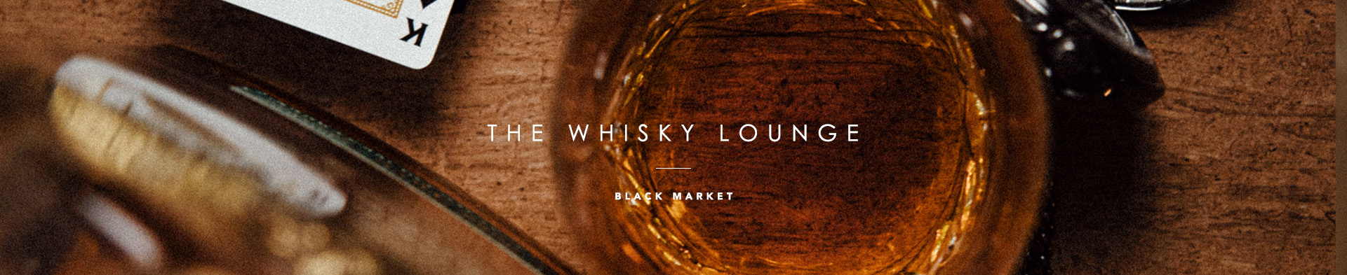 The Whiskey Lounge Banner