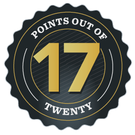 Awarded 17/20 Points