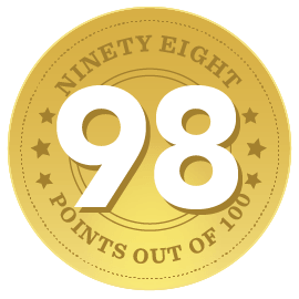 Awarded 98/100 Points
