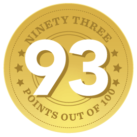 Awarded 93/100 Points Awarded 93/100 Points