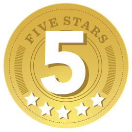 Awarded 5 Stars Awarded 5 Stars