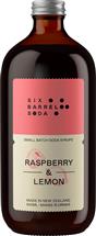 Six Barrel Soda Co. Raspberry & Lemon Syrup (500ml)