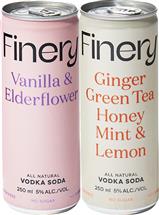 Finery Vanilla-Ginger Mix Vodka Soda (250ml)