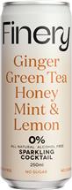 Finery 0% Ginger, Green Tea, Honey, Mint & Lemon Sparkling Cocktail (250ml)