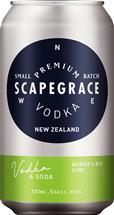 Scapegrace Vodka & Soda with Hawke's Bay Lime (330ml)