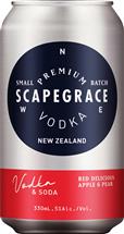 Scapegrace Vodka & Soda with Red Delicious Apple & Pear (330ml)
