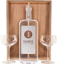 The Source & Spiegelau Crystal Martini Gift Set (By Cardrona)
