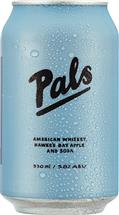 Pals American Whiskey, Hawke's Bay Apple & Soda (330ml) (6x10pk)