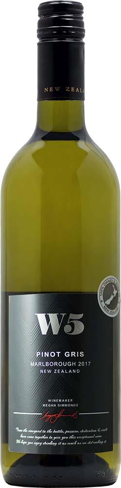 W5 Marlborough Pinot Gris 2017