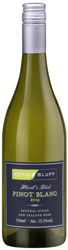 Nevis Bluff Single Vineyard Cromwell Basin Pinot Blanc 2014