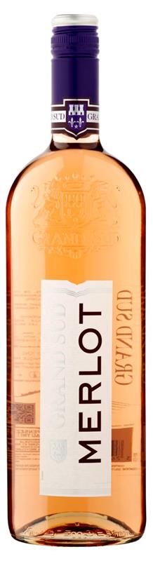 Grand Sud Merlot Rosé 2017 1ltr (France)