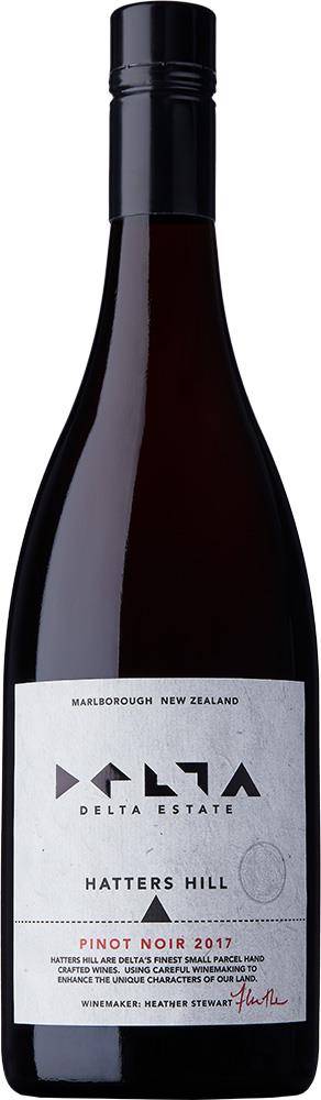 Delta Hatters Hill Single Vineyard Marlborough Pinot Noir 2017