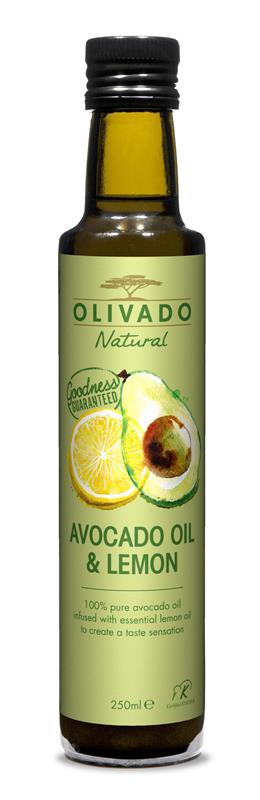 Olivado Lemon-infused Avocado Oil Special (250ml)