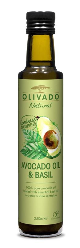 Olivado Basil-infused Avocado Oil Special (250ml)