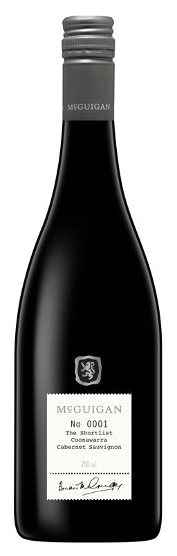 McGuigan Shortlist Cabernet Sauvignon 2016 (Australia)