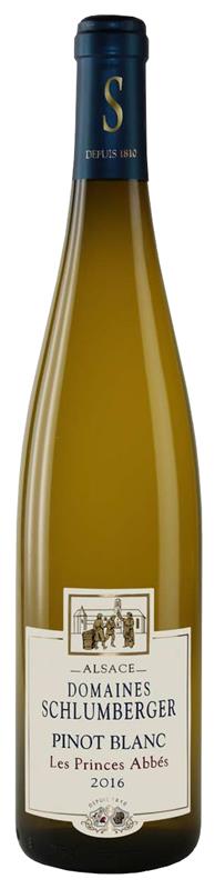 Domaines Schlumberger Les Princes Abbes Pinot Blanc 2016 (France)