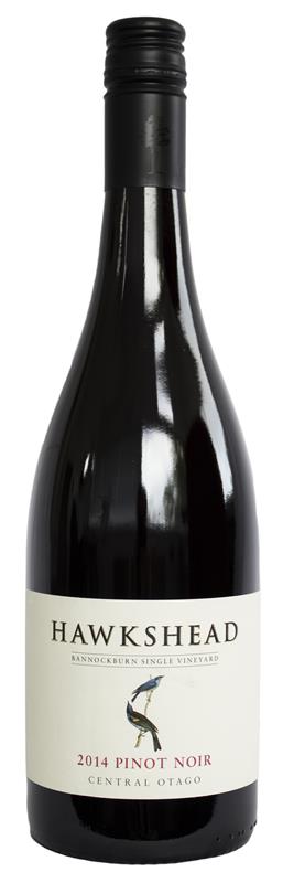 Hawkshead Single Vineyard Bannockburn Central Otago Pinot Noir 2014