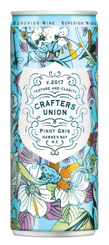 Crafters Union Hawke's Bay Pinot Gris 2017 (250ml)