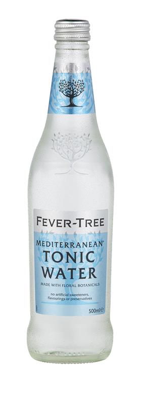 Fever Tree Premium Mediterranean Tonic Water 8 x 500ml