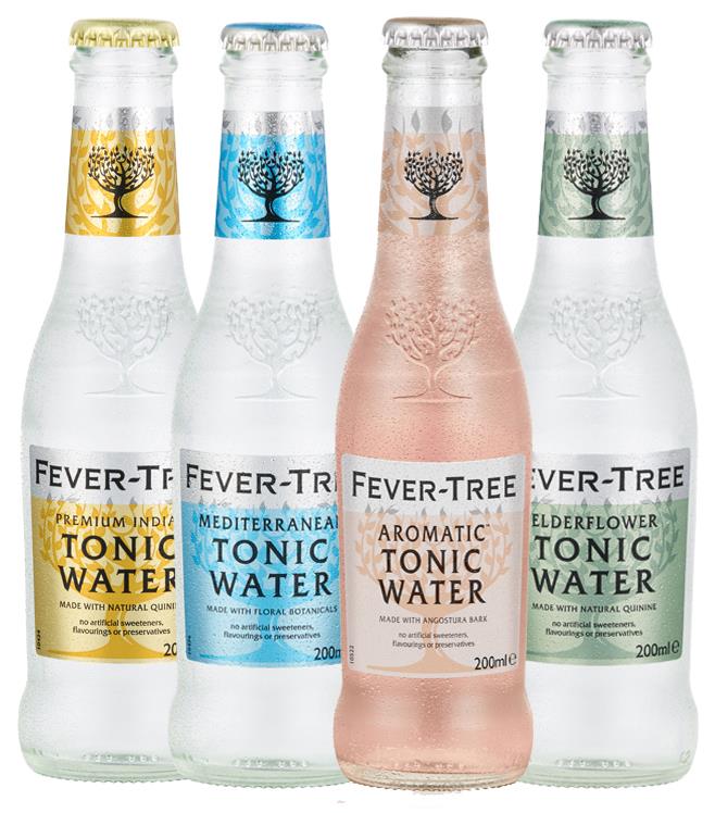 Fever Tree Premium Tonic Water Variety 24pk 200ml