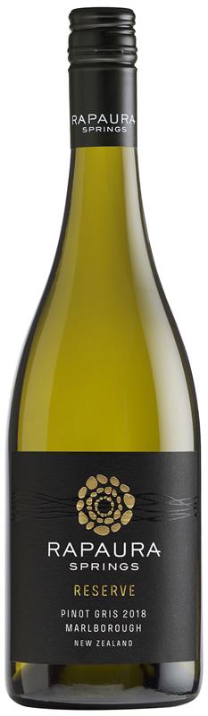 Rapaura Springs Reserve Marlborough Pinot Gris 2018