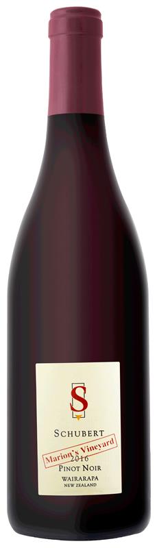 Schubert Marion's Vineyard Wairarapa Pinot Noir 2016