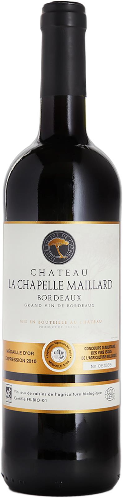 Chateau La Chapelle Maillard Bordeaux Rouge 2017 (France) (Duplicate)