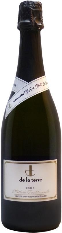 De La Terre Hawkes Bay Cuvée II Methode Traditionnelle 2016