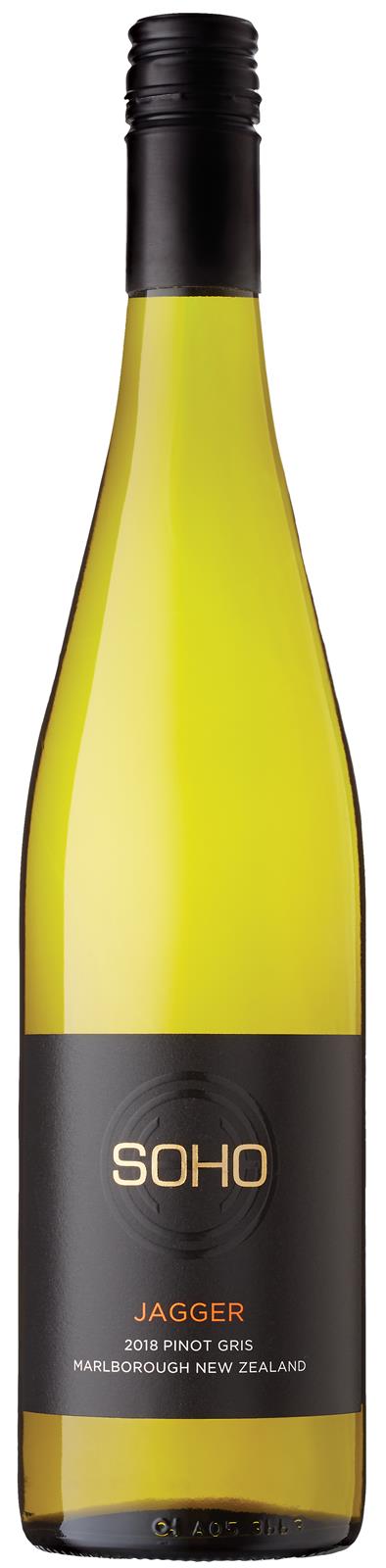 Soho Jagger Marlborough Pinot Gris 2018