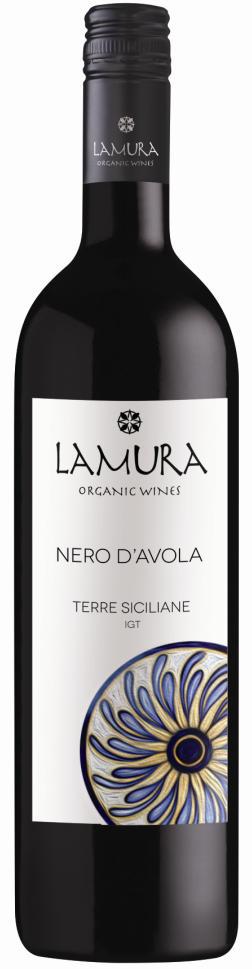 Lamura Organic Wines Terre Siciliane Nero d'Avola 2017 (Italy)