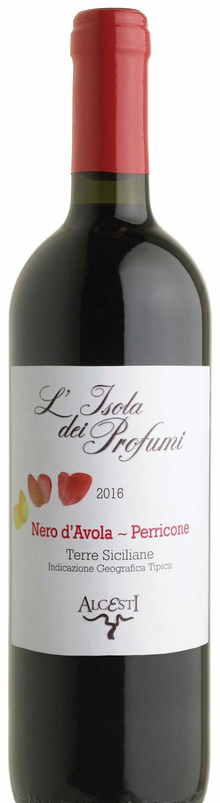 Alcesti L'Isola dei Profumi Nero d’Avola Perricone 2016 (Italy)