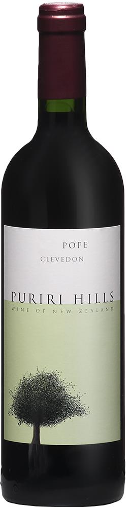 Puriri Hills Pope Clevedon Merlot Blend 2013 (Single Bottle)