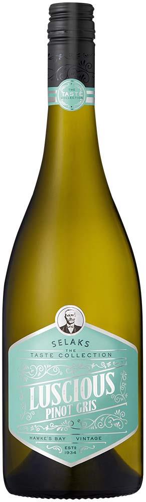 Selaks Taste Collection's 'Luscious' Hawke's Bay Pinot Gris 2018