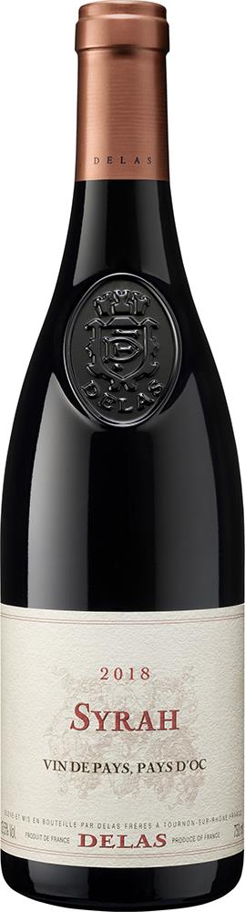 Delas Vin de Pays Syrah 2018 (France)