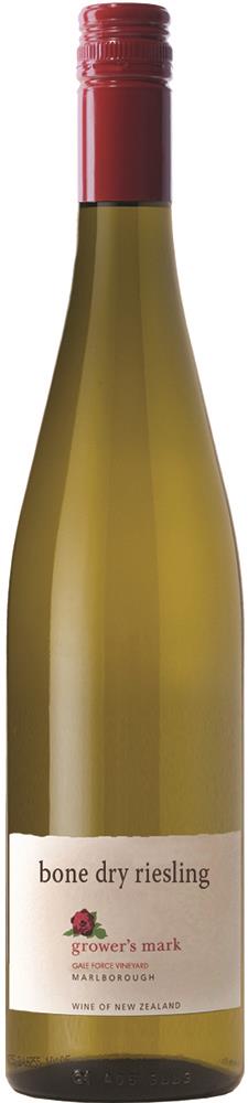 Grower’s Mark Gale Force Vineyard Marlborough Bone Dry Riesling 2011