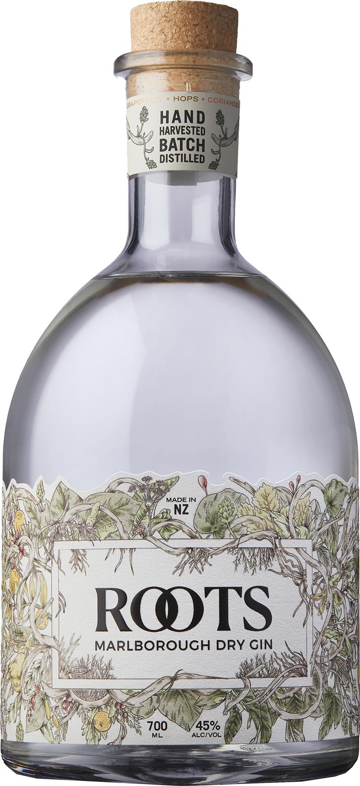 Roots Marlborough Dry Gin (700ml)