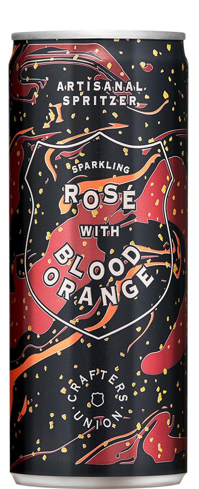 Crafters Union Artisanal Spritzer Sparkling Rosé with Blood Orange NV (Australia) (C/S)