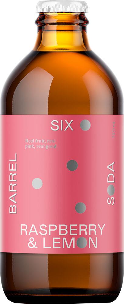 Six Barrel Soda Co. Raspberry & Lemon (330ml)
