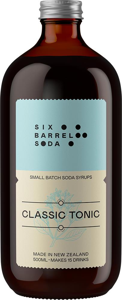 Six Barrel Soda Co. Classic Tonic Syrup (500ml)