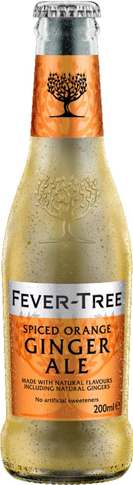 Fever Tree Premium Spiced Orange Ginger Ale 24 x 200ml