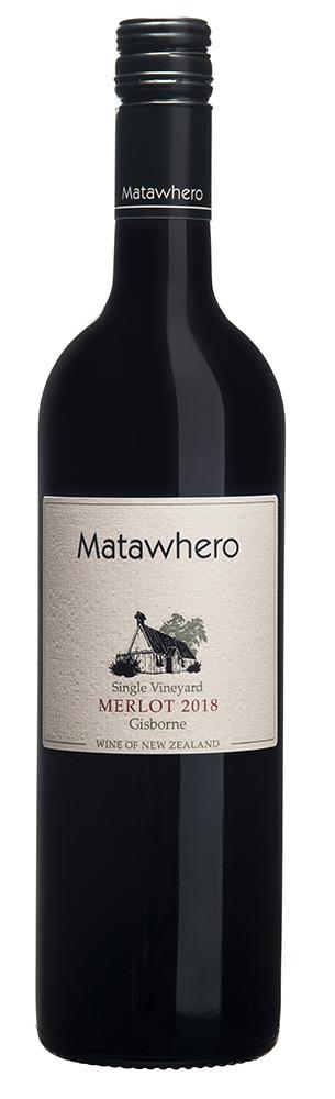 Matawhero Single Vineyard Gisborne Merlot 2018