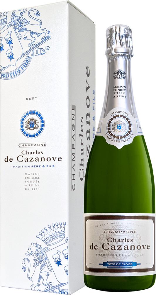 Charles de Cazanove Champagne Tradition Brut NV (France) (Gift Box)