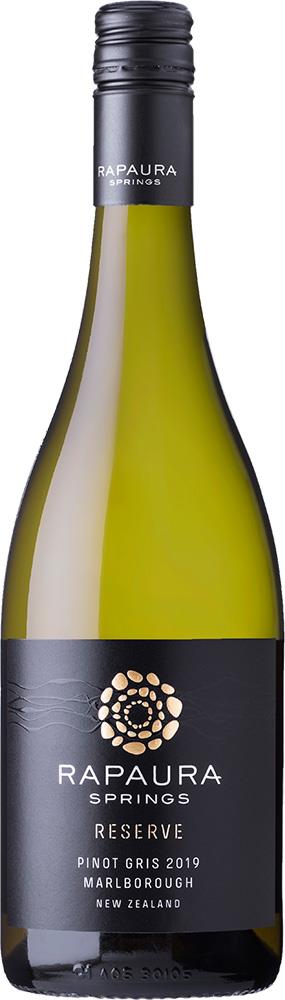 Rapaura Springs Reserve Marlborough Pinot Gris 2019