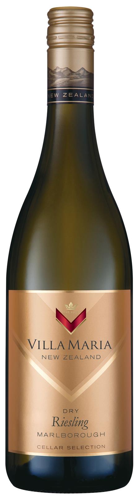 Villa Maria Cellar Selection Marlborough Dry Riesling 2018